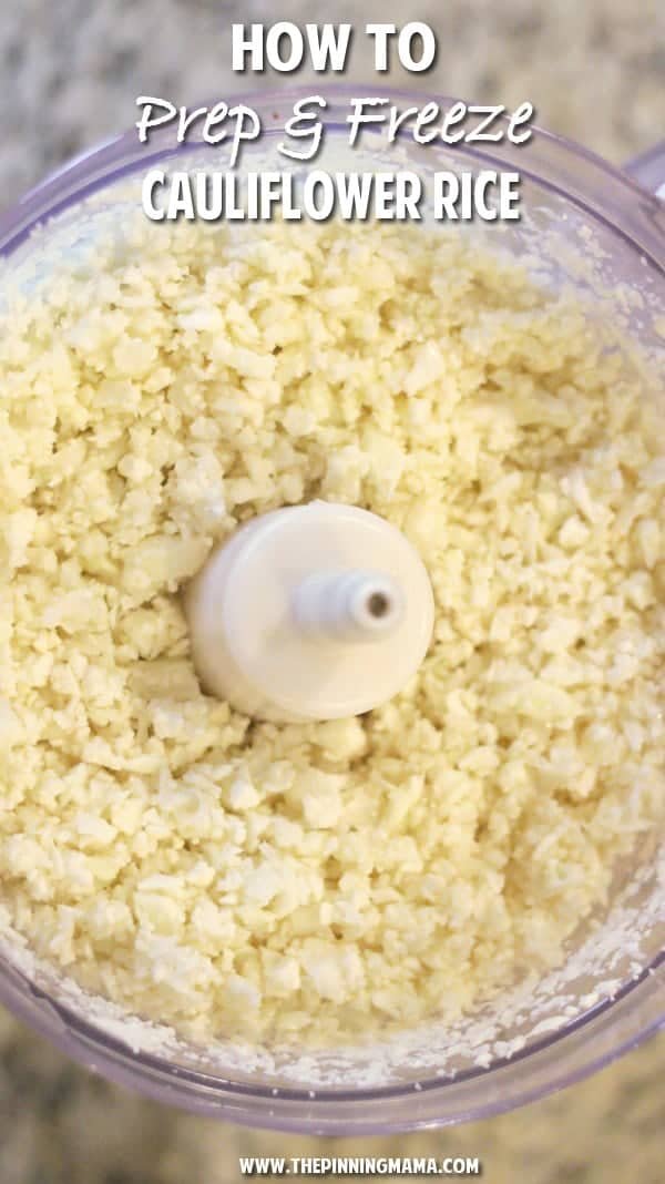 Can You Freeze Cauliflower Rice