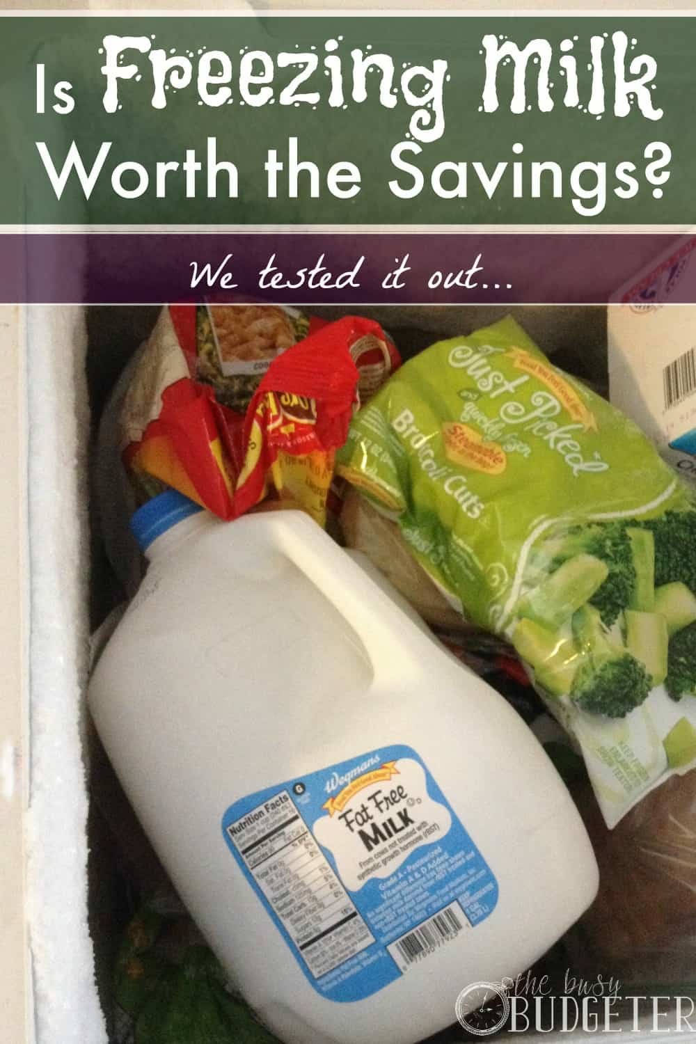 Can You Freeze Fat Free Milk